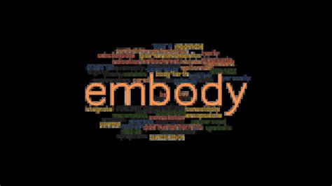 Starts with Ends with Contains. . Embody synonym 11 letters